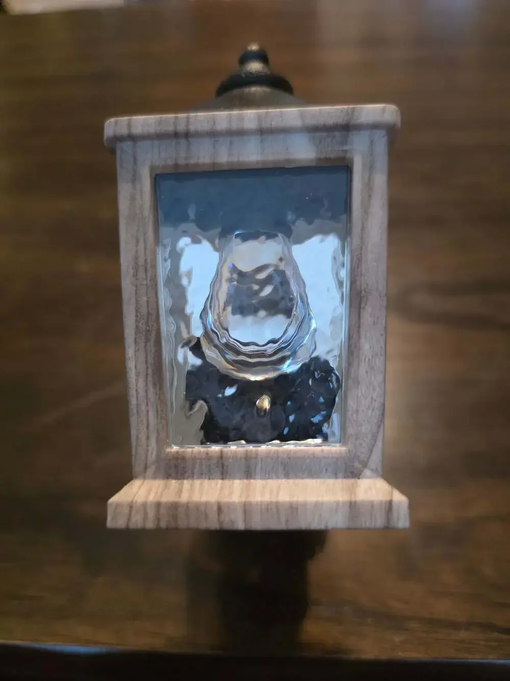 BBW Wallflowers Timeless Lantern Wood-Look Nightlight Fragrance Plug